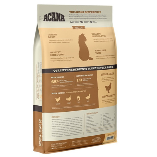 ACANA Homestead Harvest – hrană uscată pentru pisici adulte, 4,5 kg